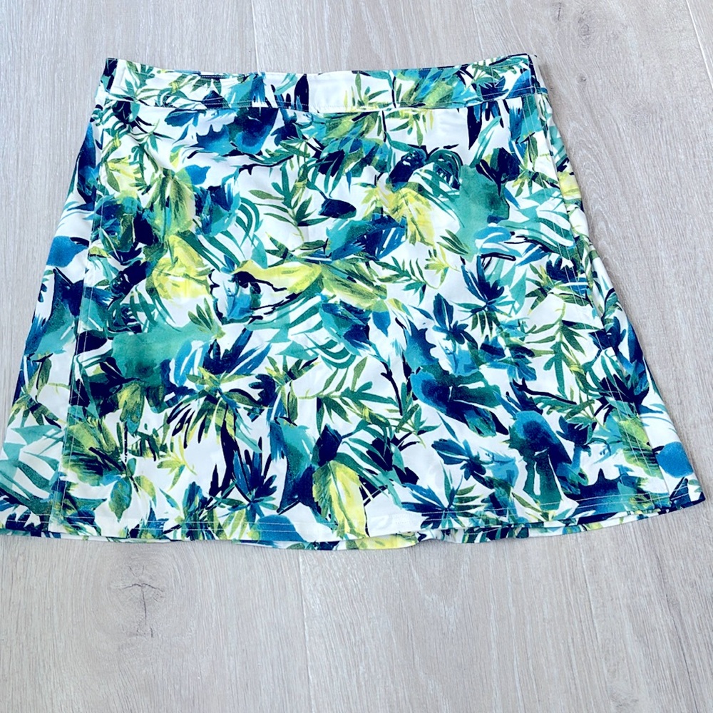Rip Skirt Hawaii Wrap Skirt Tropical Floral size L